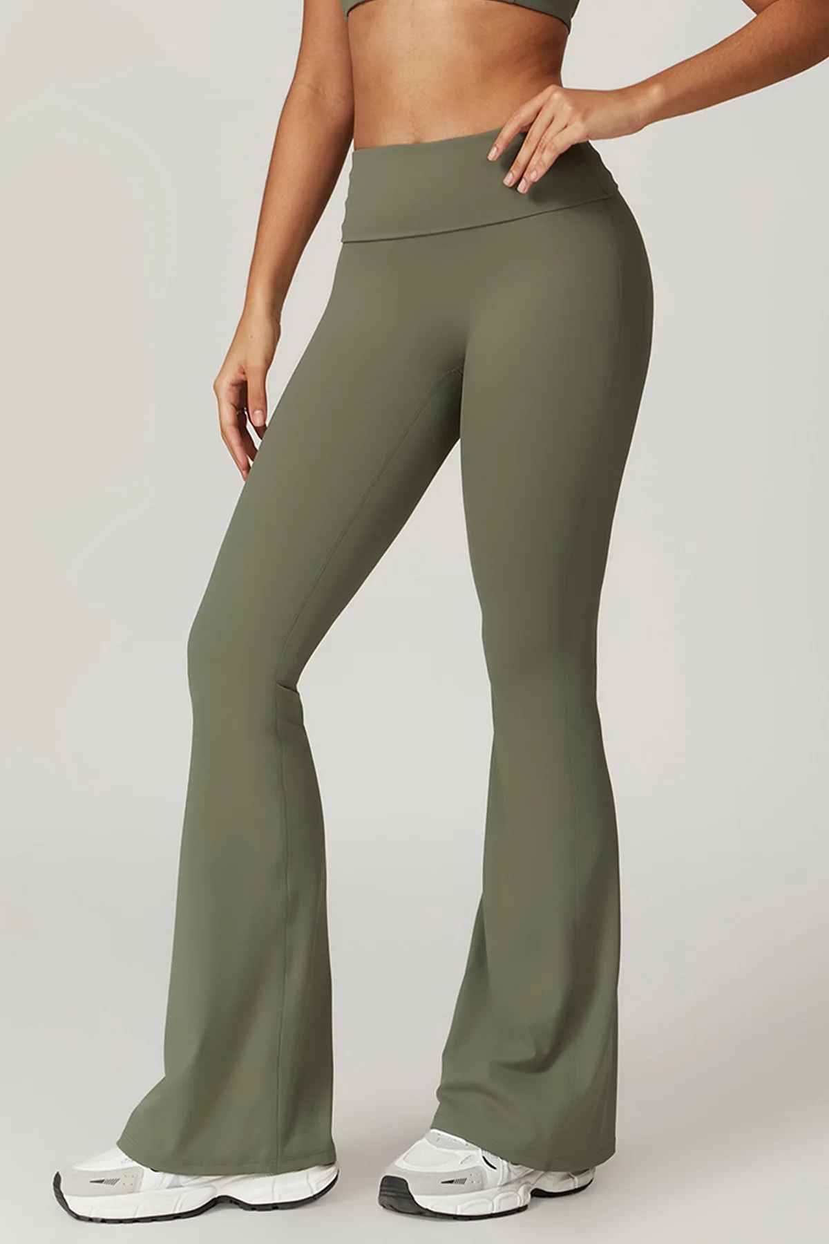Dahlia™ - Högmidjade leggings med rumplyft, magstöd och sidofickor