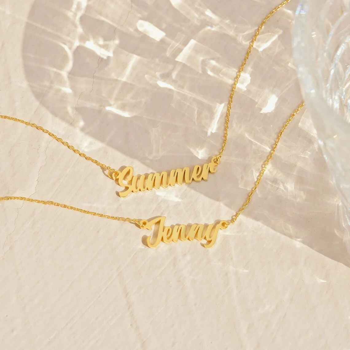 Esme™ - Handgjord personlig namnhalsband