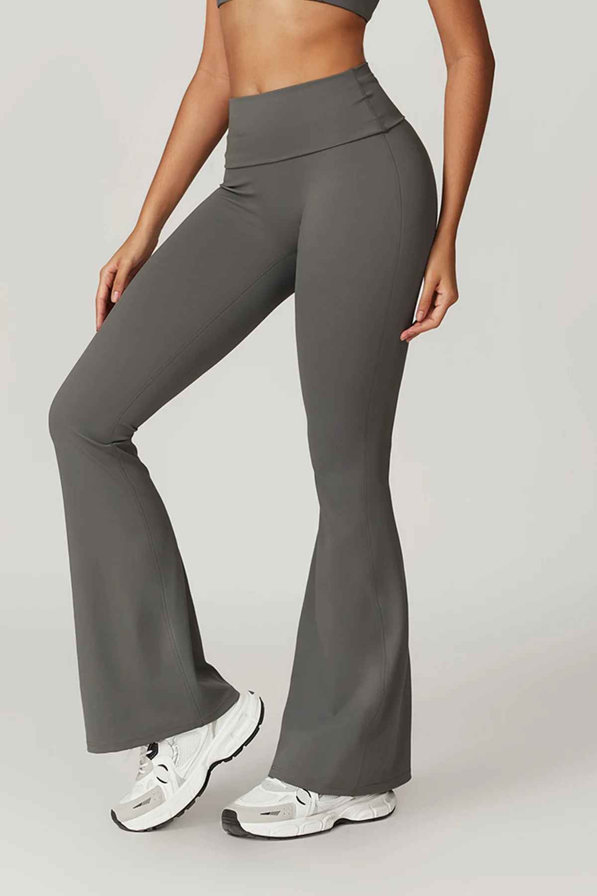 Dahlia™ - Högmidjade leggings med rumplyft, magstöd och sidofickor