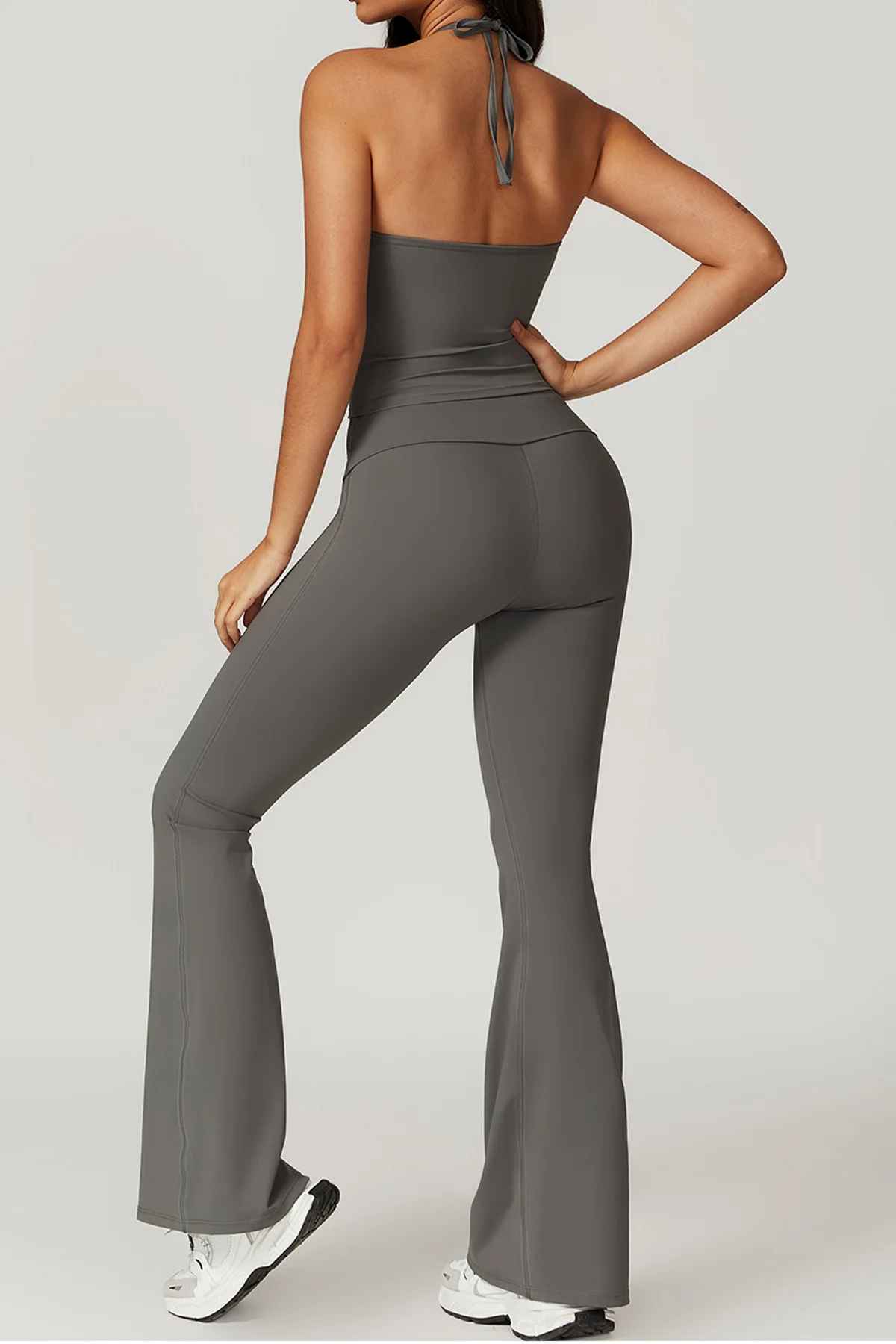 Dahlia™ - Högmidjade leggings med rumplyft, magstöd och sidofickor