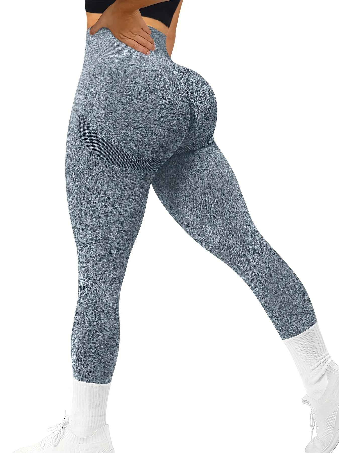 Camille™ - Högmidjade leggings med rumplyft, magstöd och sidofickor