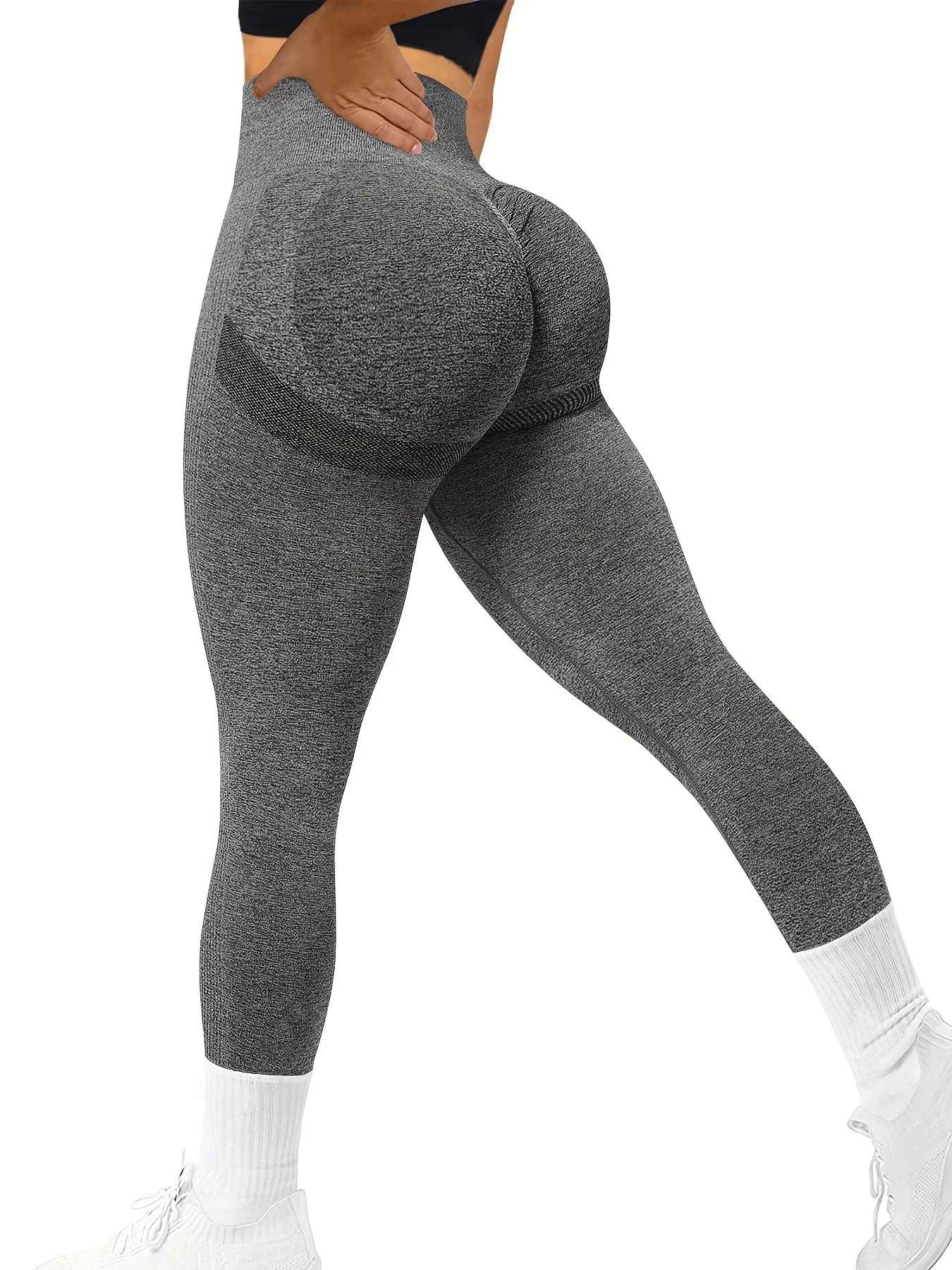 Camille™ - Högmidjade leggings med rumplyft, magstöd och sidofickor
